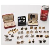 Lot de boutons de manchettes