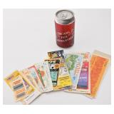 Lot de billets de loterie, années '70 et '80