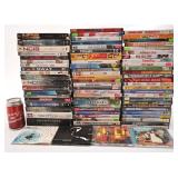 Lot de DVD, dont séries, et 4 CD