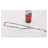 2 chapelets vintage, dont en argent