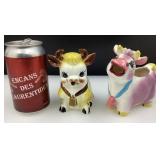 Crémier et sucrier vaches, Japan, vintage