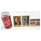 3 anciennes cartes de hockey, Leaf Speedsters