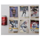 6 cartes de hockey Pinnacle Beehive, 5'' x 7'',