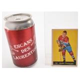 Carte de hockey d'André Pronovost, années '50