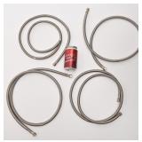 4 tuyaux de plomberie, 3 de 5' et 1 de 4'