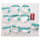 10 paquets de 10 masques KN95, neufs