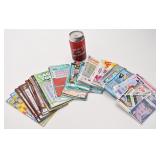 Lot de billets de loterie