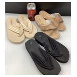 3 paires de sandales neuves, dont Simon Chang