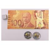 2 piï¿½ces de 2 dollars, Canada, Daphnï¿½e Odjig, et