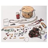 Lot de bijoux, dont Dior et argent 925