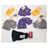Lot de tuques et de gants, neufs
