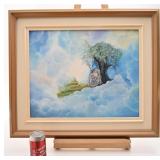 Toile signï¿½e Dianas, 16'' x 20'', encadrï¿½e