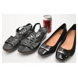 2 paires de souliers, femme, dont Alberto,