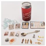 Lot religieux, dont ancien scapulaire de la