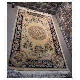 *Tapis ï¿½ motifs floraux, 45'' x 72''