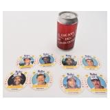 4 paires de cartes Hostess, 1988, Expos et