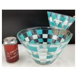 Ensemble Chip & Dip Anchor Hocking, annï¿½es '60,