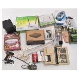 Lot de produits variï¿½s, dout calculatrice et