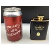 Flasque avec revï¿½tement en cuir