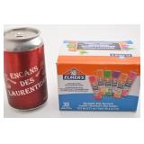 30 bï¿½tons de colle Elmer's, parfumï¿½s, neufs
