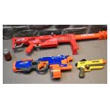 3 fusils Nerf