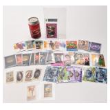 Lot de cartes variï¿½es, dont Michael Jackson