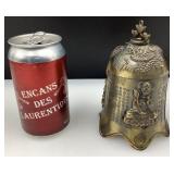 *Cloche asiatique, en mï¿½tal non ferromagnï¿½tique