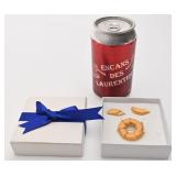 Broche et boucles d'oreilles Bond Boyd, plaquï¿½es