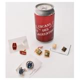 Lot de boutons de manchettes, dont Senator  /