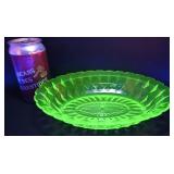 Bol en verre depression ouraline, motif losange