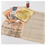 6 magazines Le nouvel observateur, 1965 ï¿½ 1968,