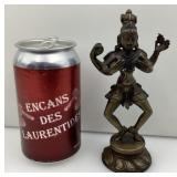 *Figurine du Dieu Shiva Nataraja, en mï¿½tal