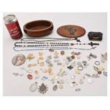 Lot religieux, dont mï¿½daille de Marguerite