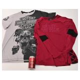 2 vï¿½tements Harley-Davidson, chandail, femme,