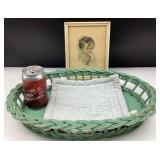 3 Items cadeau de baptï¿½me, annï¿½es '40-'50