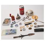 Objets de collection, dont pointe de flï¿½che /