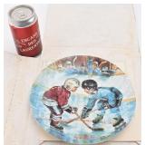 Assiette de collection The face-off,