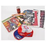 Lot d'articles souvenirs des Canadiens
