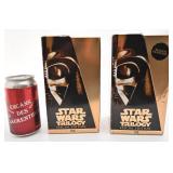 2 coffrets VHS trilogie Star Wars, français