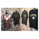 4 t-shirts, 2XL et 3XL