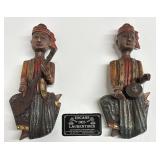 Sculptures thaï-birmanes en bois, années '50-'60