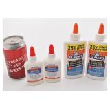 4 pots de colle, neufs