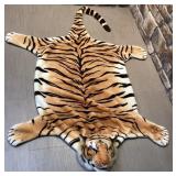 Grand tapis de lit ou de sol, tigre