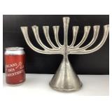 Menorah en aluminium, neuf