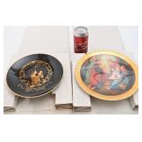 2 assiettes religieuses, the 10 commandments,