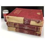3 anciens livres de Hutchinson sur les chiens, en