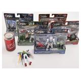 5 figurines Mobile Suit Gundam, neuves, et
