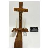 Crucifix d'extrême onction, fait en Italie, la
