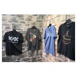5 t-shirt thématique rock
