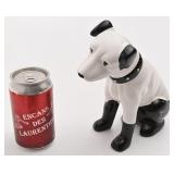 Chien terrier, en céramique, 8'', vintage